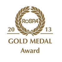 RoSPA Gold Medal for Occupational & Safety Awards 2013