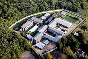Aerial of Bullwood Hall Prison